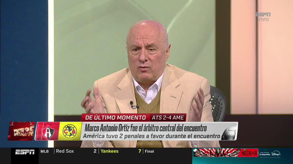 "No era penal para el América" 💥 El análisis arbitral de E. Brizio Carter tras la polémica del 'Gato' Ortiz en el juego entre Atlas y las Águilas