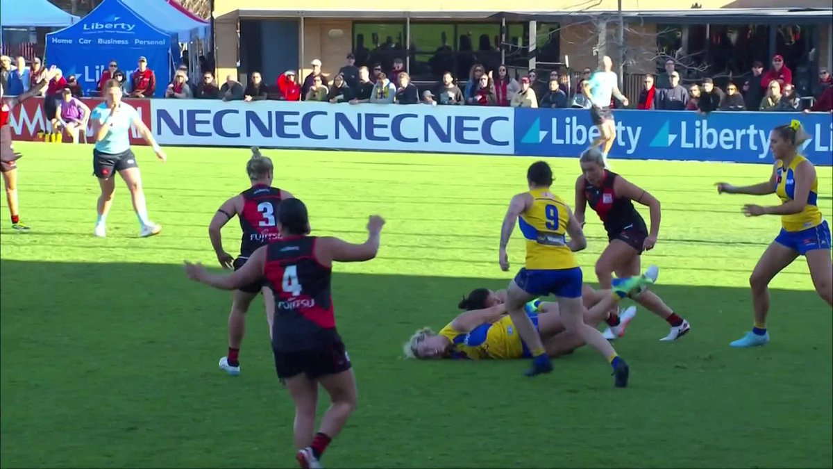 Bonnie Toogood has been handed a two-match suspension for this incident involving Zoe Wakfer. Full round two Match Review findings: