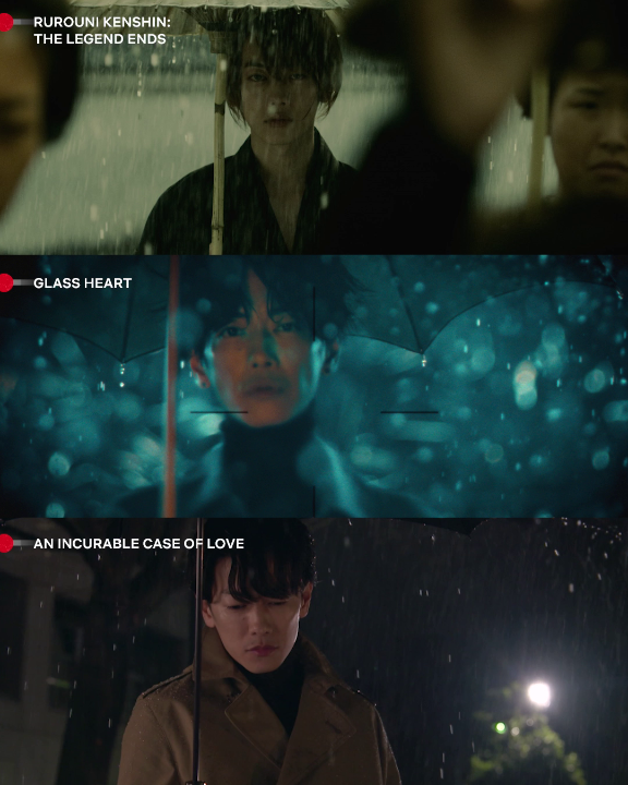 Menghalu hujan turun dan dipayungin Takeru Satoh 😋 #RurouniKenshin #GlassHeart #AnIncurableCaseOfLove #TakeruSatoh