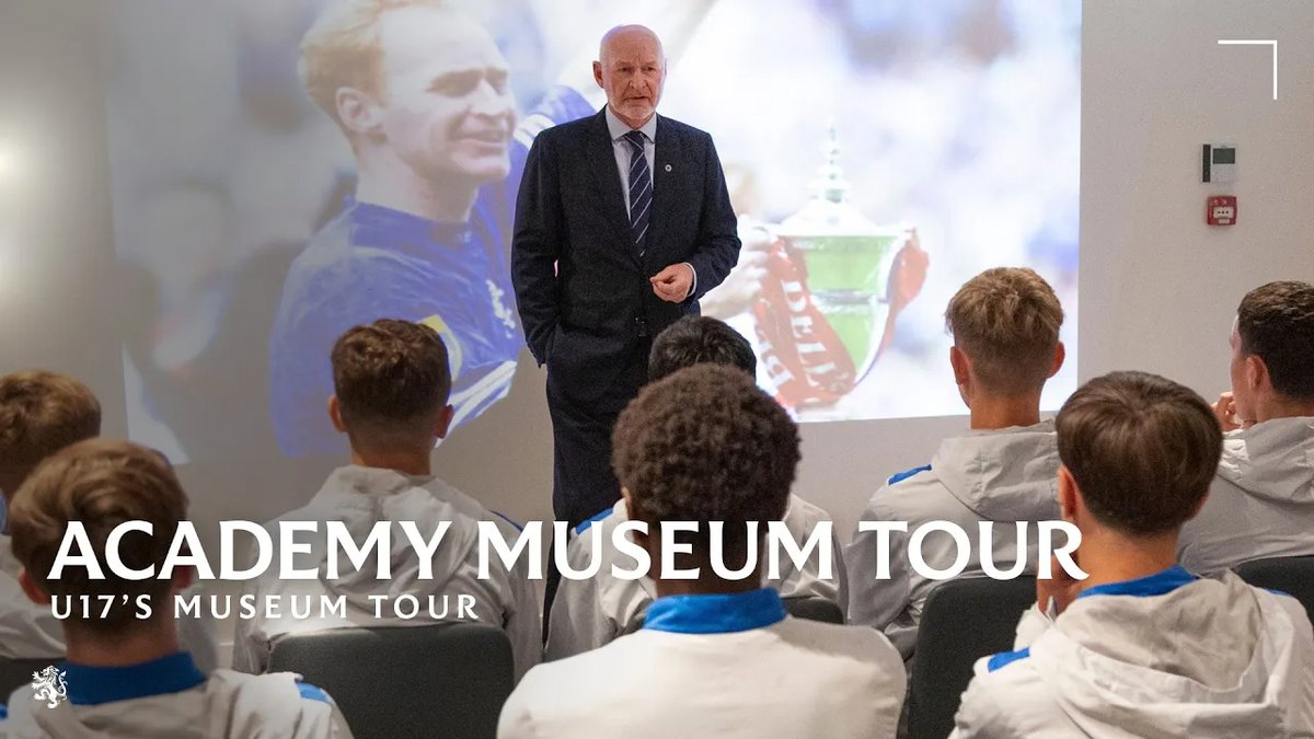 Our Under-17s recently met up with Hall of Famer John ‘Bomber’ Brown at Ibrox as the nine-in-a-row hero shared stories from his career to inspire the next generation at the club. Find out more here 👉