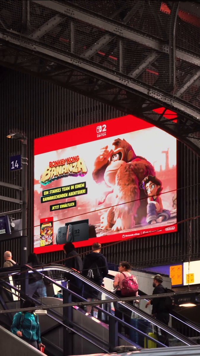 Dieses Duo ist schwer zu übersehen – nicht nur im Untergrund! #DonkeyKongBananza #NintendoSwitch2