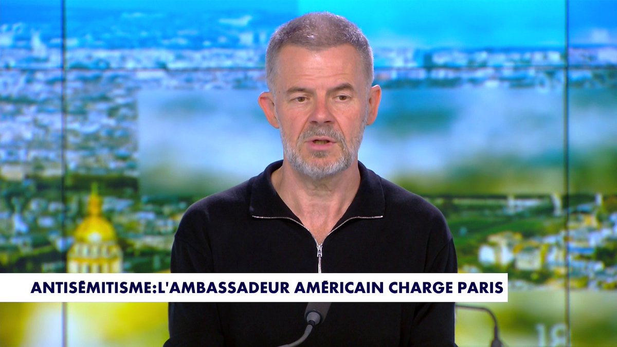 «Je ne comprends pas le silence du président de la République sur l’antisémitisme», reconnaît le journaliste Éric Naulleau, dans #MidiNews