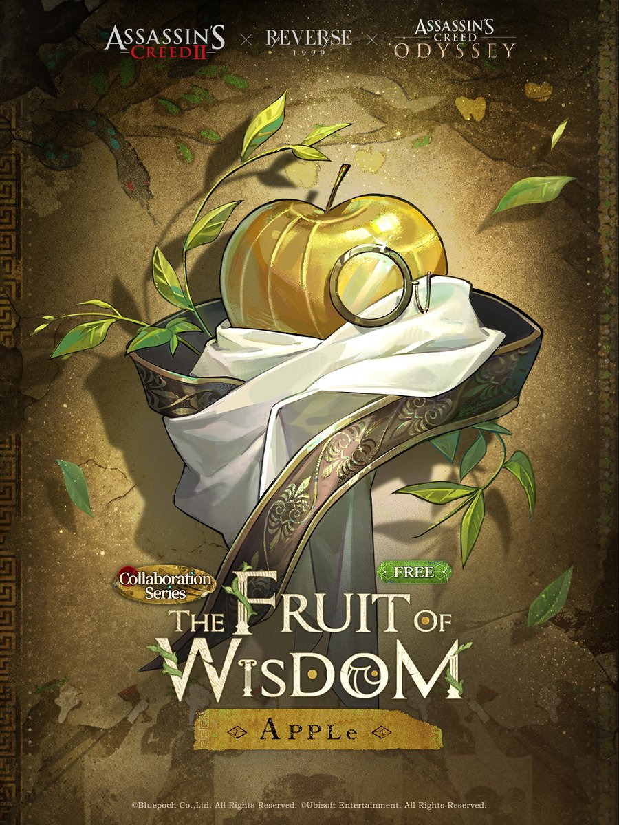 Catch the Golden APPLe | Reverse: 1999 × Assassin's Creed “Which matters more, knowledge or strength?” #Reverse1999 #AssassinsCreed #Reverse1999AssassinsCreedCollab #APPLe