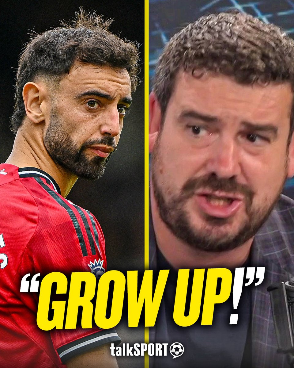 😡 "What a baby, honestly, it's pathetic!" 😳 "Therein lies the problem with the modern day Manchester United." Alex Crook is not happy with Bruno Fernandes after he blames the referee after missing his penalty against Fulham.