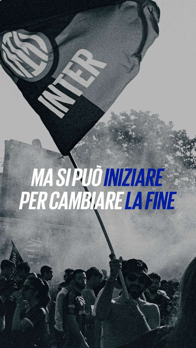 Ogni cammino ha un inizio. Ci siamo. Insieme. A casa. 🏟️🖤💙 #ForzaInter #InterTorino