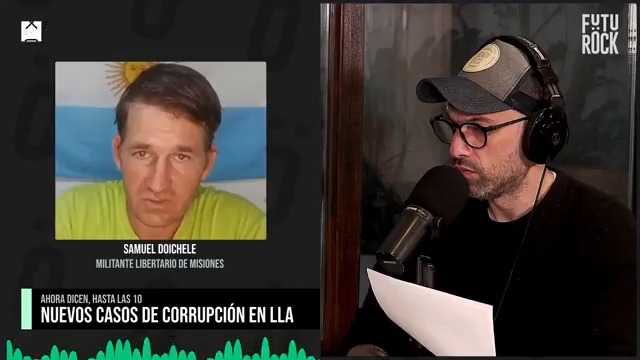 📌 "Me llamó Lule Menem y me dijo que pedir el 10% no era delito y se hacía en todos lados" 🗣️ Samuel Doichele, militante libertario de Misiones en #AhoraDicen