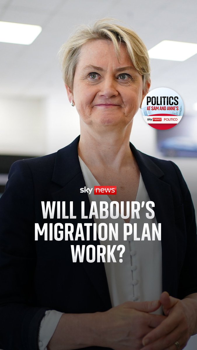Will the government's one in, one out plan fix Labour's problems with illegal migration? Sam Coates Sky and Politico's anne mcelvoy are joined by Home Affairs Commentator Danny Shaw to discuss if Keir Starmer and Yvette Cooper’s plans will work? 🎧