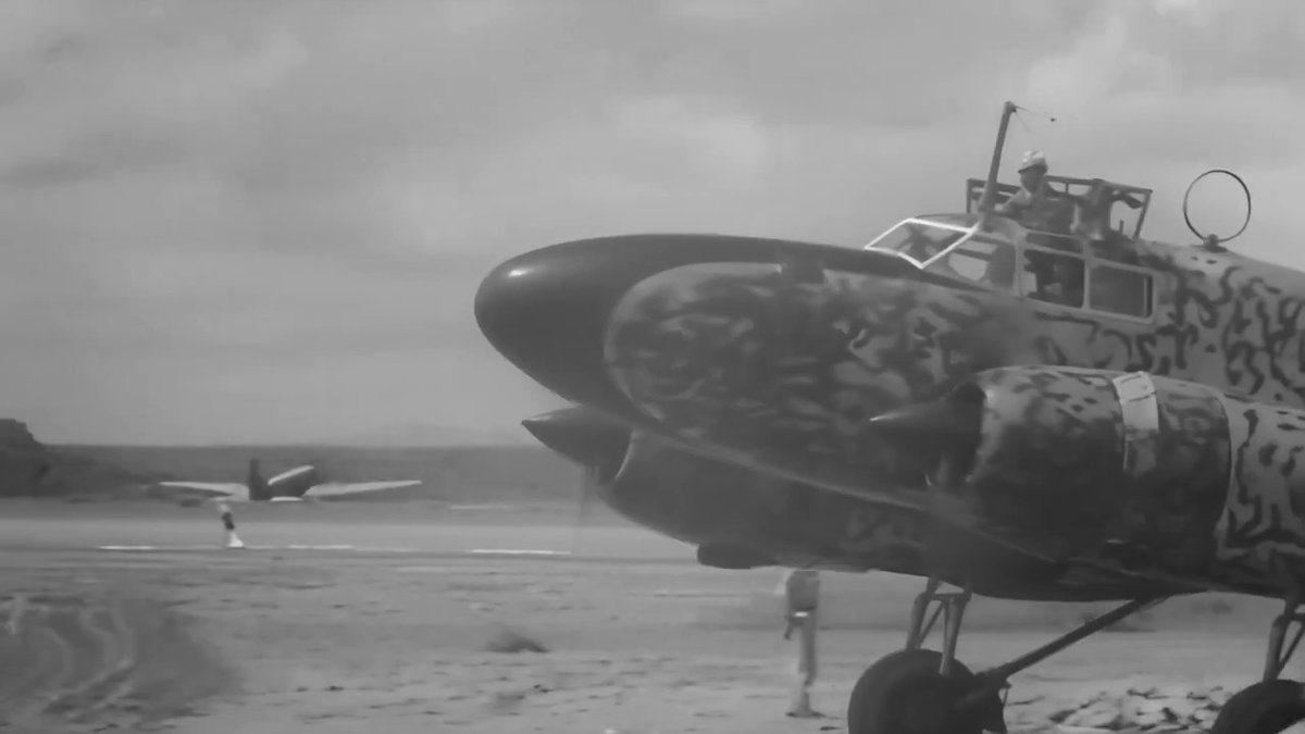 An interesting look at Mustangs watching on as a Mitsubishi Ki-57 "Topsy" arriving with Japanese emissaries to attend surrender proceedings at Chungking on Aug 21st, 1945. I'm still learning Japanese aircraft so hopefully that is the correct ID.👀