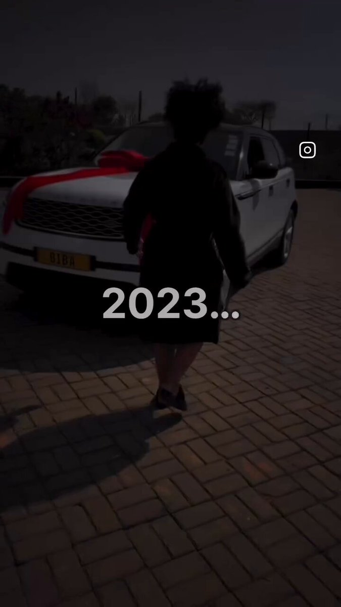 Every year she receives a car from her husband 😁