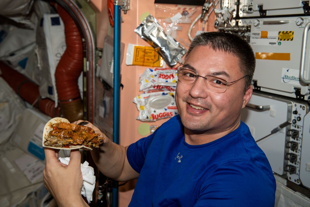 What do astronauts eat in space? 🌮 Crews need nutritious meals to keep them healthy, focused, and energized! Learn about what's being dished up aboard International Space Station and how we’re creating foods to sustain future missions to the Moon and Mars.
