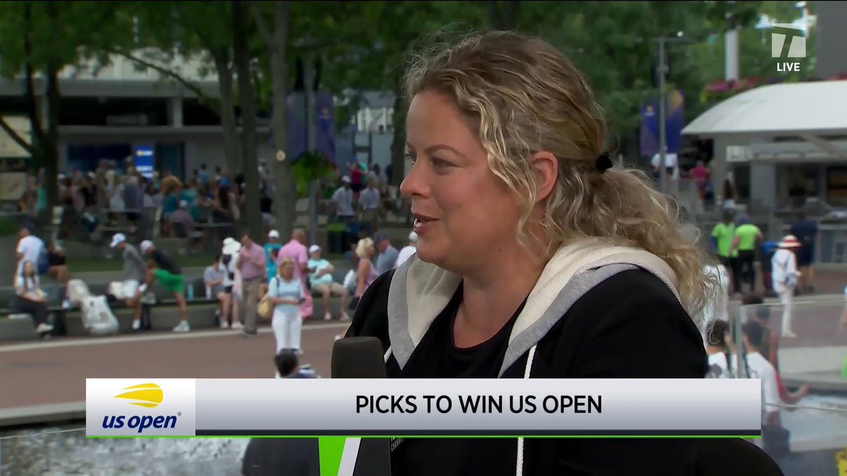 Kim Clijsters says she's predicting Naomi Osaka to end the slam-winning mother drought and win the 2025 US Open 👀