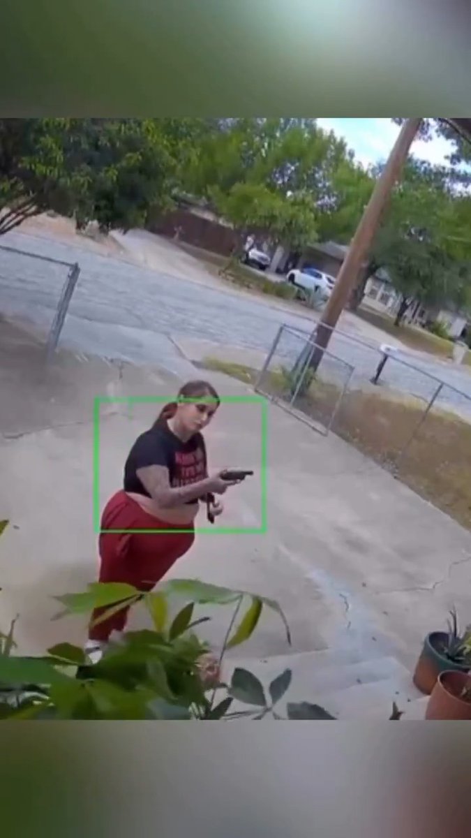 High calorie woman in San Antonio shoots a revolver into a home then the gun either malfunctions or she may have only had one round in it. Could also have been uncle Jimmy's gun show reloads with bad primers. Who knows... #CityLife #diabetes #obese #confident #women #19th #texas #SanAntonio #torta #democrats #urban