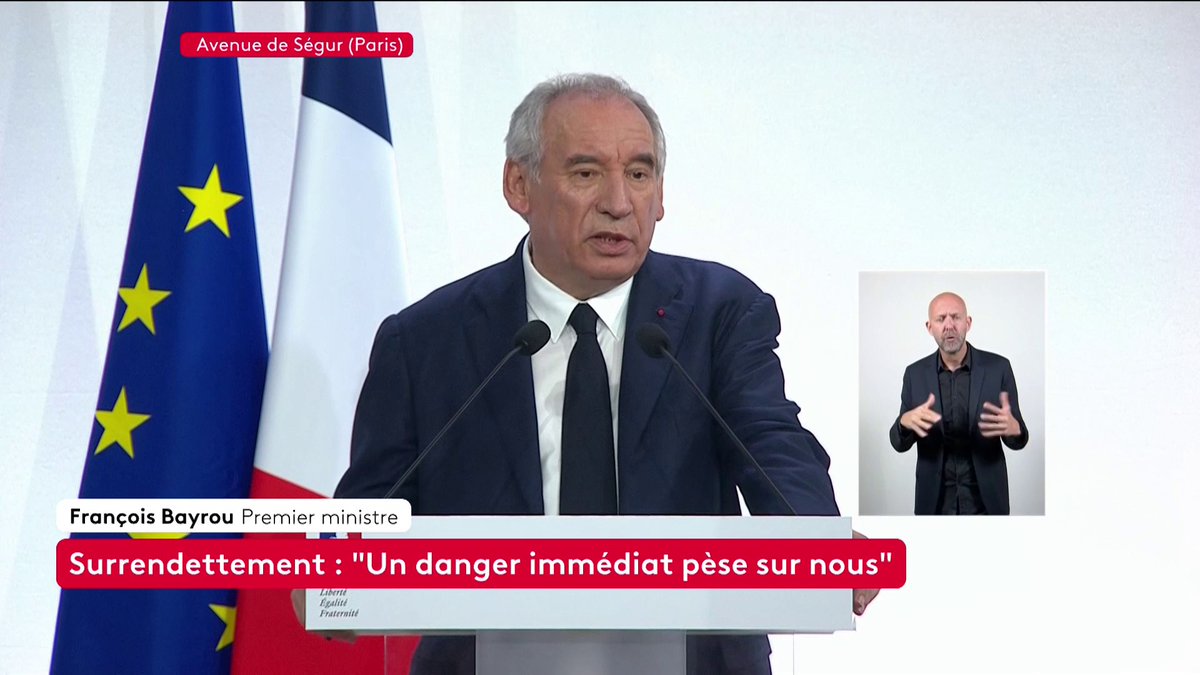 🔴 DIRECT - "La dépendance à la dette en France est devenue chronique et cet argent n'a pas été utilisé comme il aurait fallu pour investir", tacle François Bayrou. "Il a été utilisé pour des dépenses courantes", ajoute-t-il. #Budget2026
