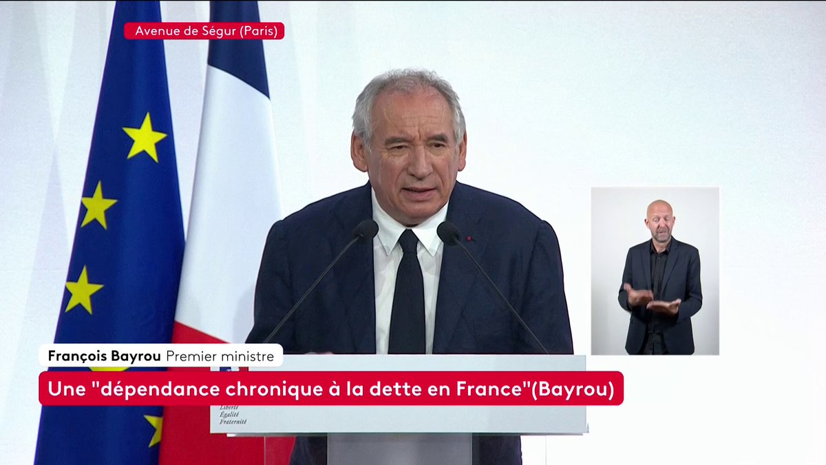🔴 DIRECT - "Cette année, la dette sera le budget le plus important", annonce François Bayrou. #Budget2026