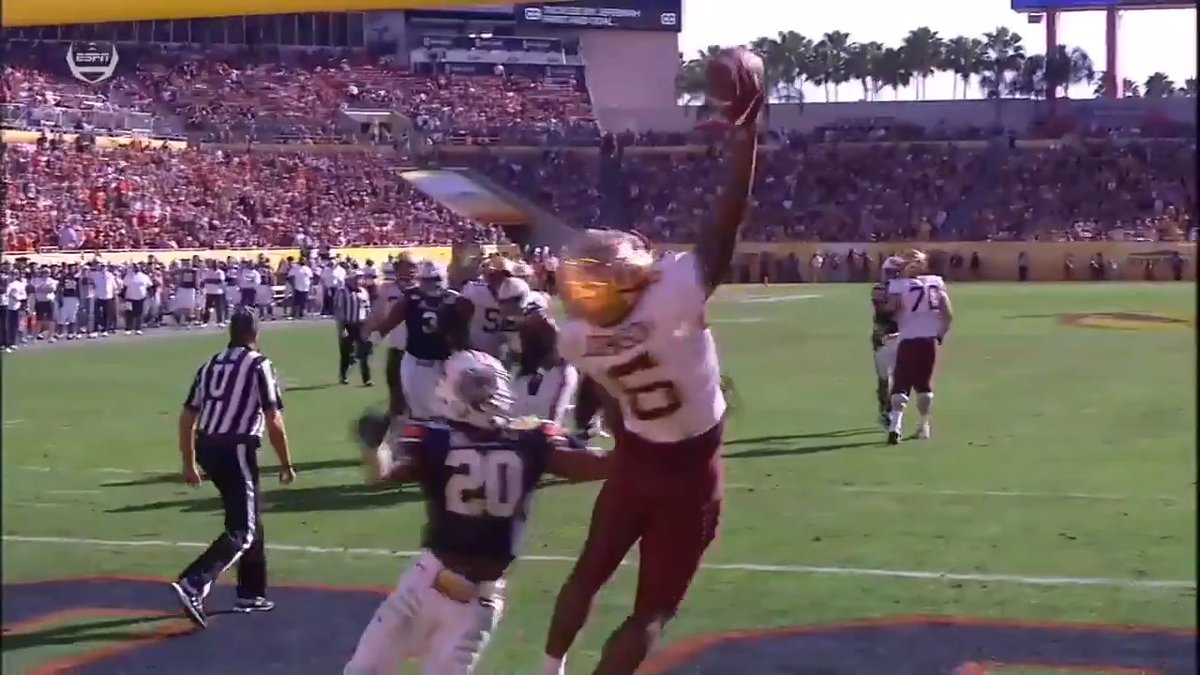 HBD, Tyler Johnson (Tyler Johnson)! 🥳 No better time to revisit the 2x first-team All-B1G WR's ridiculous TD in Minnesota Football's 2020 Outback Bowl win over Auburn 👇