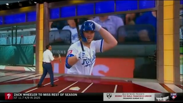 .Vinnie Pasquantino has recorded an XBH and an RBI in each of his last 7 games, including 6 HR! 🔥 Mark DeRosa dives into the Kansas City Royals slugger and his ability to pull the ball with the best of them.