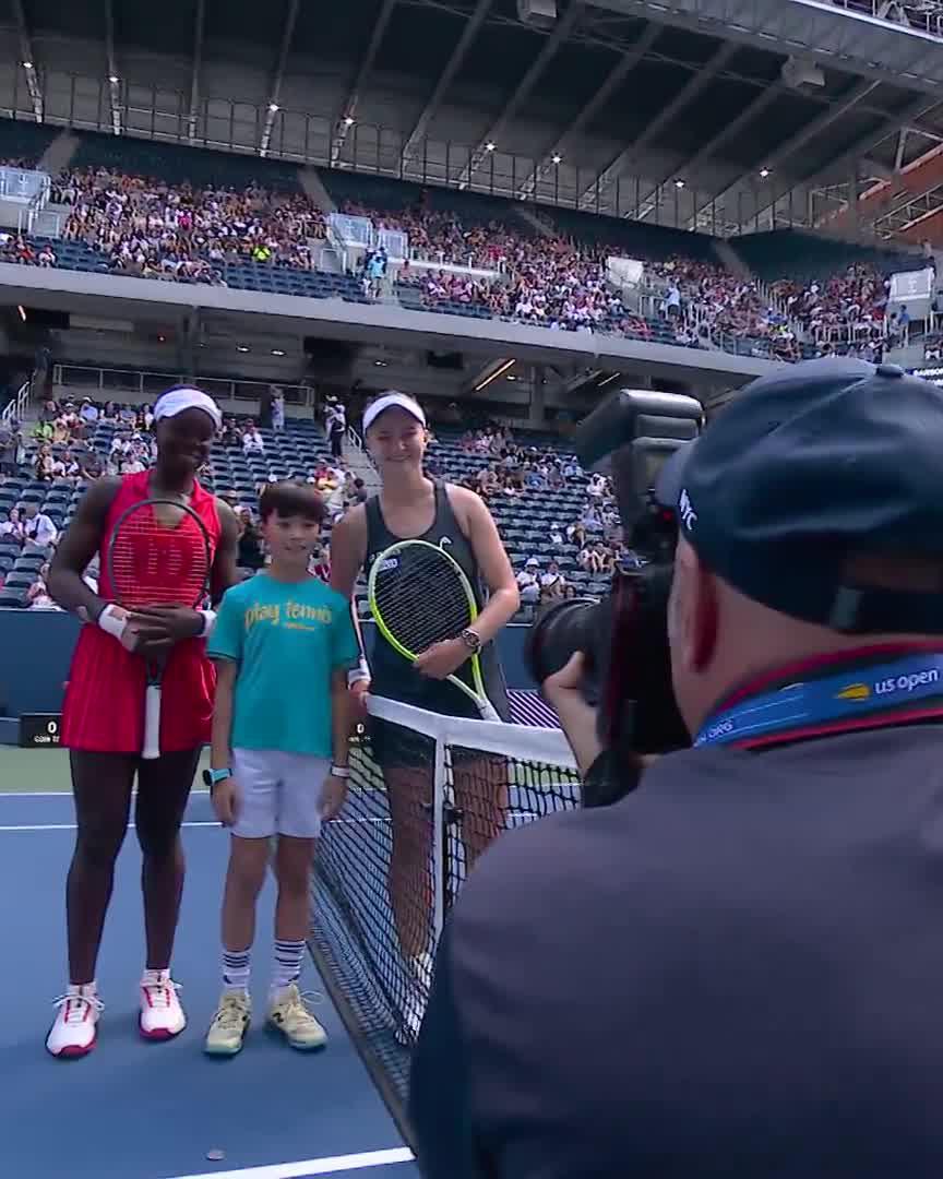 2x Major champion takes on teenage star 🤩 It's Barbora Krejcikova vs Victoria Mboko on Armstrong!