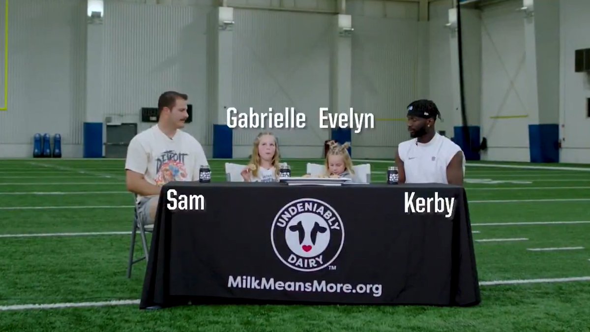 Enjoy the latest episode of Milk and Cookies, with Sam LaPorta and Kerby Joseph!