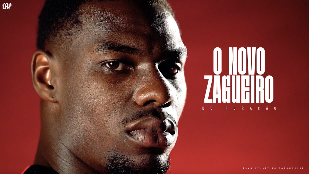 O zagueiro Carlos Terán é o novo reforço para o nosso sistema defensivo. Bem-vindo ao Furacão! 👊🔴⚫️ ➡️