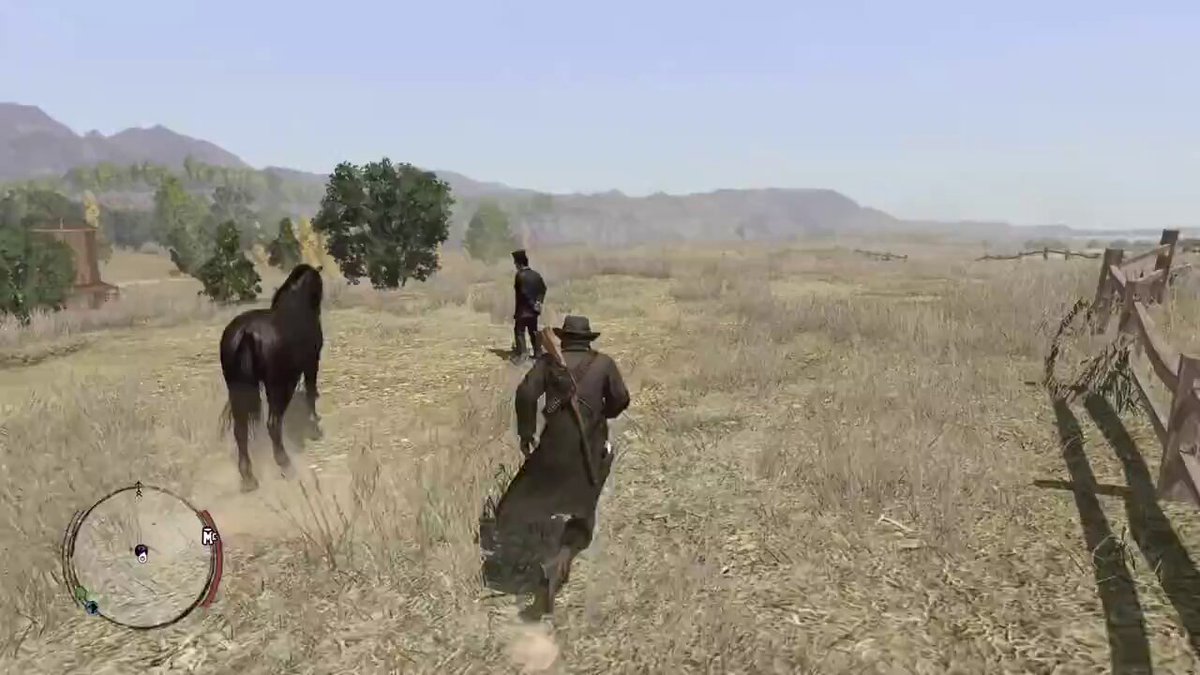 The Strange Man in Red Dead Redemption remain one of the weirdest creepiest mysteries in gaming. Telling John this is a fine spot as he stands over where Marston will end up being buried is fucking freaky