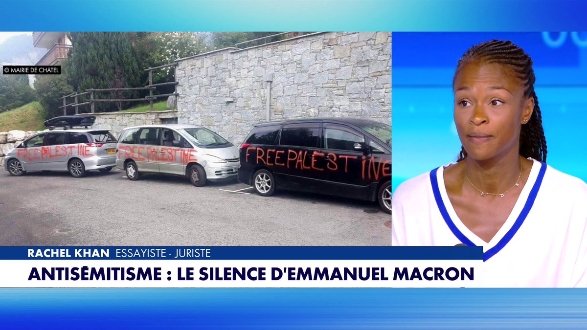 Rachel Khan : «Le positionnement d'Emmanuel Macron sur la reconnaissance d'un état palestinien est indéfendable» #Punchline
