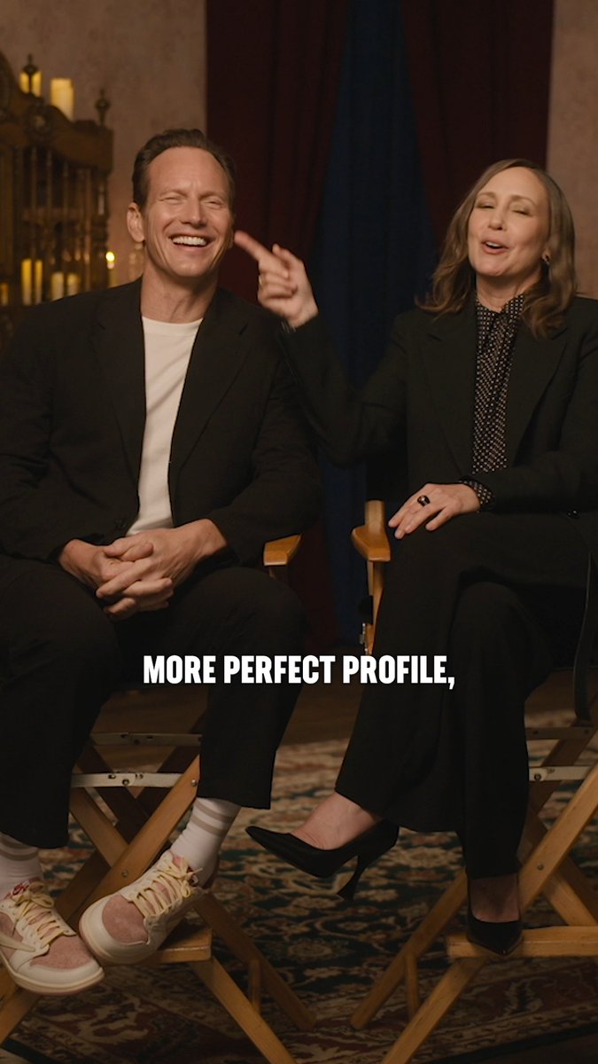 "Acting with a possessed Patrick Wilson is one of the highlights of my career." Watch Vera Farmiga and Patrick Wilson break down the entire #TheConjuring franchise in our all-new interview.