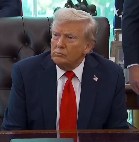 BREAKING: Reporter just implied that Trump was a communist, and Trump made no effort to dispel his concerns: Reporter: "During the campaign, you called Kamala Harris a communist, but the Biden-Harris admin never called for nationalizing a private company like you're proposing with Intel." Trump: "I want to try to get as much as I can."