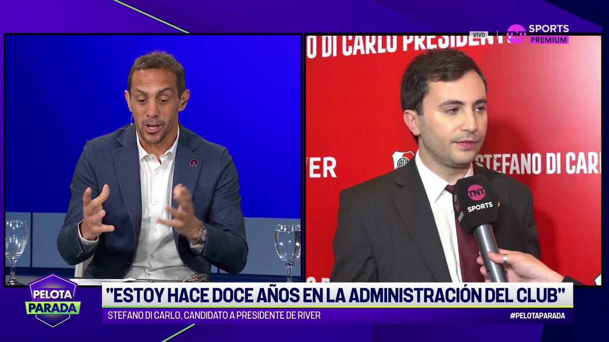 "EL LIDERAZGO Y EL CEO DEL FÚTBOL ES MARCELO GALLARDO" Stefano Di Carlo, candidato a presidente de River, sobre el liderazgo del entrenador #PelotaParada