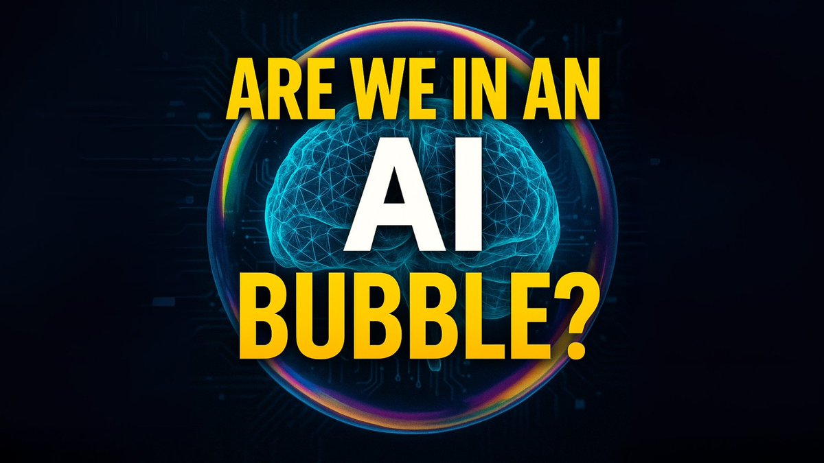 We can't have an AI bubble if trillion dollar companies are growing profits 30% year-over-year. Haters are on the wrong side of history.