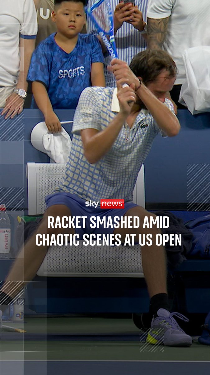Former US Open champion Daniil Medvedev fumed at the umpire after an incident when a photographer entered the court at a crucial point during his match with Benjamin Bonzi.