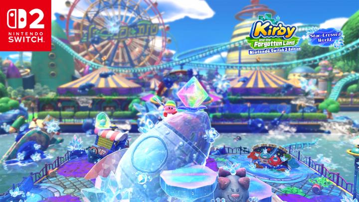 Touch a Starryflower and from out of nowhere, crystals appear! That's the power of the meteor for you… #Kirby