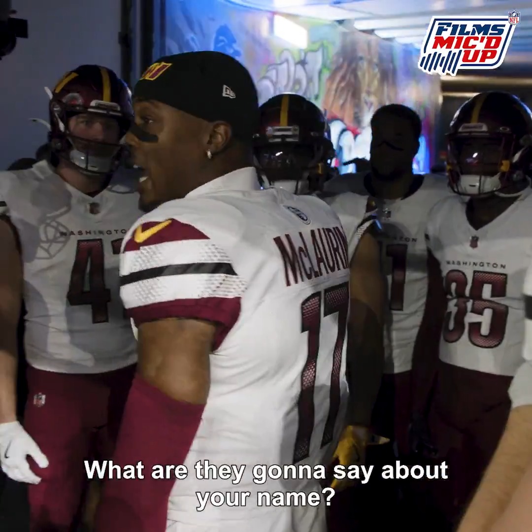 "All you got it is your name, and your reputation." Scary Terry standing on business 🗣️ Washington Commanders