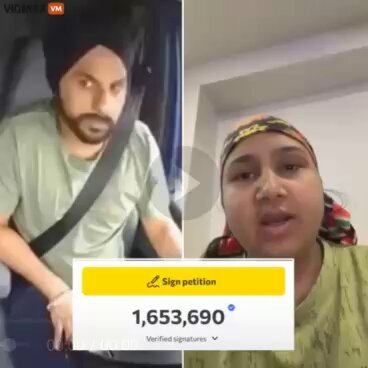 ⚔️⚔️⚔️ NEW PETITION OUTRAGE UNLEASHED: Currently over 2.4M sign to free Harjinder Singh, video shows Indian supporters claiming “accident” after his illegal U-turn killed 3 Americans. Justice for Americans or immigrant leniency? #ImmigrationExposed #MAGA #TheHiddenTruth