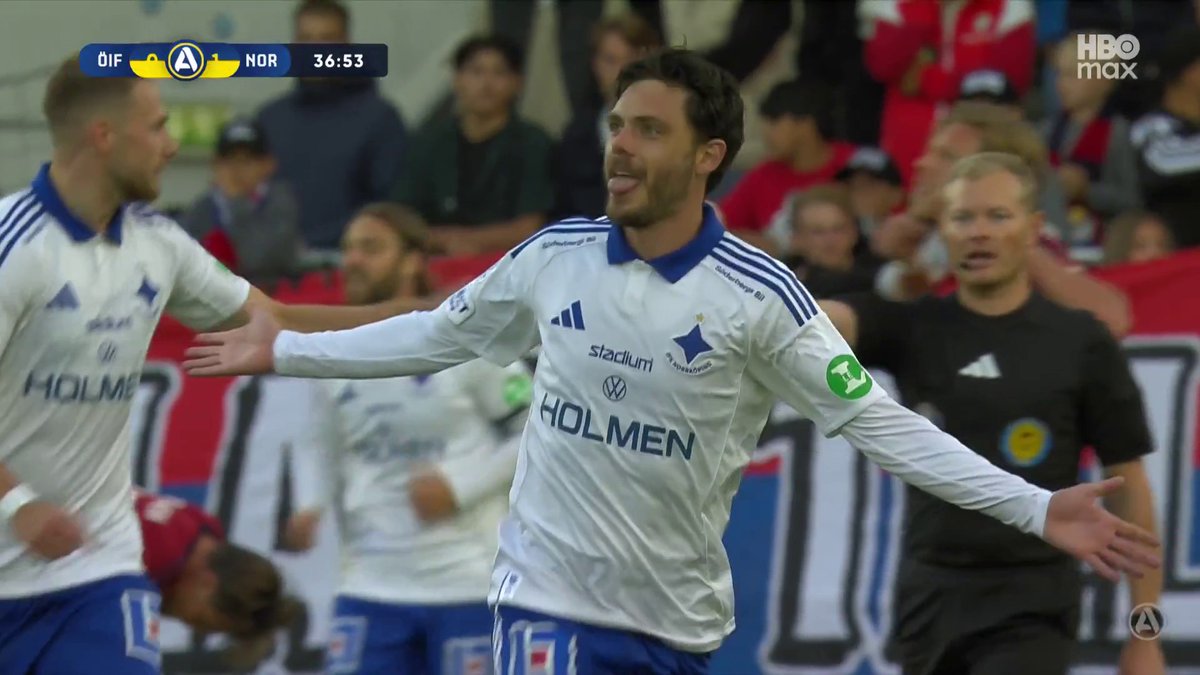 David Moberg Karlsson sätter dit 1-0 för IFK Norrköping borta mot Öster med ett klassavslut 😮‍💨🎯 📲 Se matchen på HBO Max