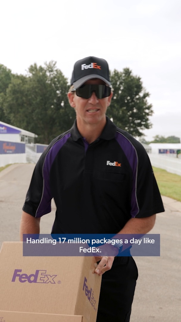 Thanks for your help during the #FedExCup Playoffs, Del Eli Manning