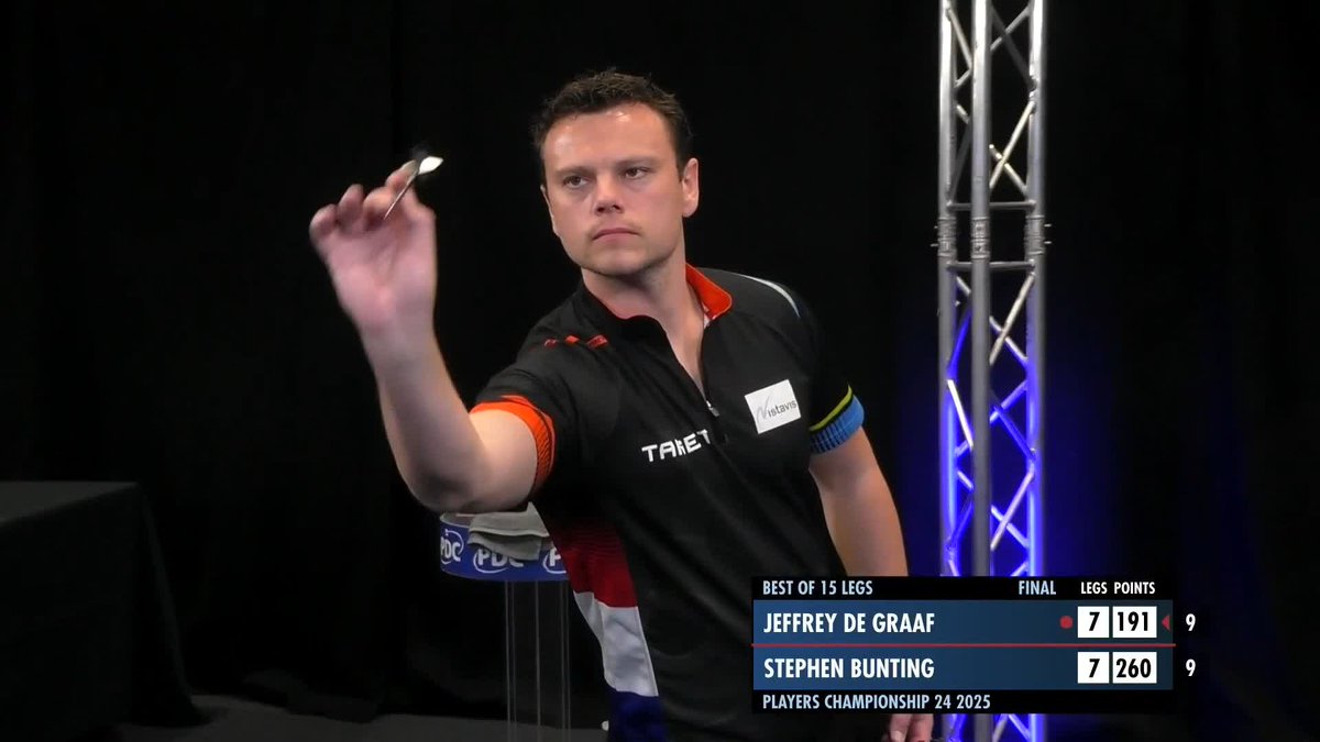 DE GRAAF TAKES THE TITLE! 🏆 Jeffrey de Graaf wins a deciding leg against Stephen Bunting to claim his first PDC ranking title! 👏 What a moment for the Swede! 🇸🇪 📺 #PC24