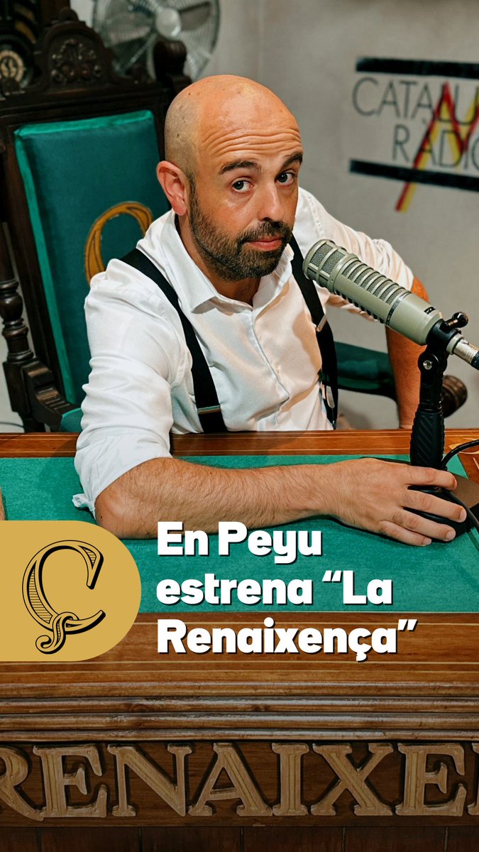 ⏱👀 Tic-tac, tic-tac! 60 segons per explicar què és “La Renaixença”. (Espòiler: per a en Peyu, un programàs.) A partir de l’1 de setembre, estrena! #LaRenaixença3Cat