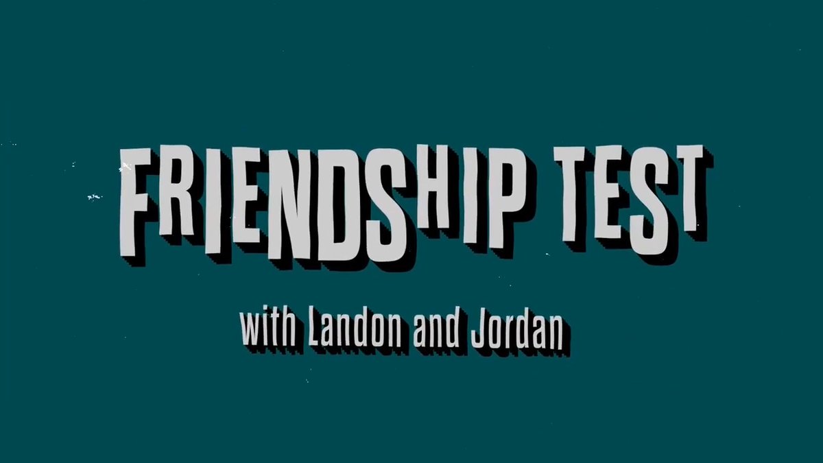 Passenger Prince confirmed 🤣 Watch this episode of the Friendship Test with Landon &amp; Jordan!