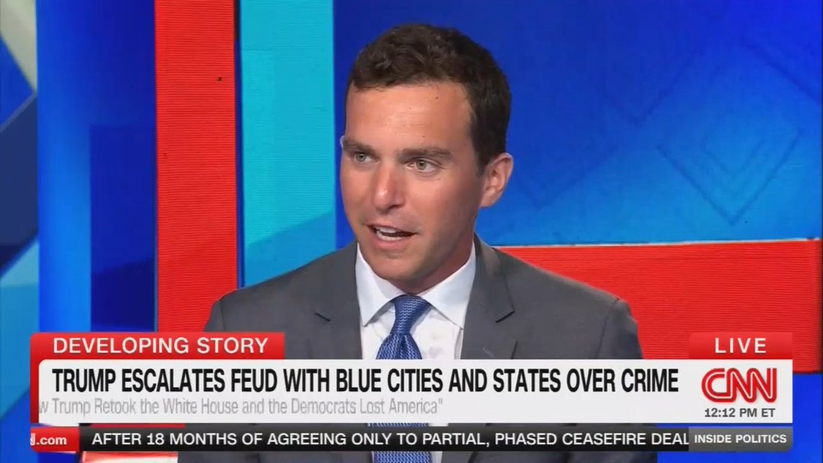 BREAKING: In a stunning moment, Donald Trump’s lies about blue cities having more crime than red cities was just debunked. This is a must watch. Crime is much higher in red states and cities than blue states and cities!