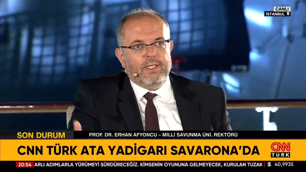 Prof. Dr. Erhan Afyoncu: "ABD F-35 vermedi, SİHA yaptık"
