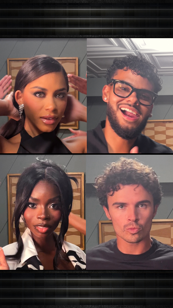 Amaya, Bryan, Olandria♡, and Nicolas Vansteenberghe are goin’ crazyyyyy backstage! 🤣 @loveisland #FallonTonight #LoveIslandUSA