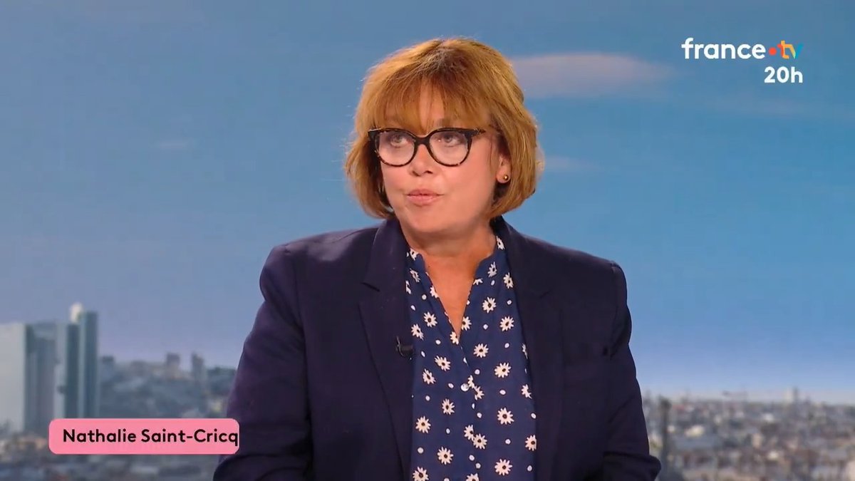 🔴⚡ Vote de confiance de François Bayrou : "C'est un pari qui n'est pas gagnable. Il est quasiment perdu" estime Nathalie Saint-Cricq, qui évoque également une "crise de régime". #JT20h