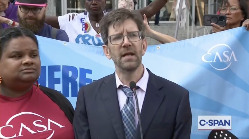 Kilmar Abrego Garcia's lawyer: We asked the ICE officer what the reason for his detention was. The ICE officer didn't answer. We asked the ICE officer which detention center he would be taken to. The ICE officer said that they weren't able to say. We asked the ICE officer for a copy of any paperwork that's being served on him today. The ICE officer wouldn't commit to even giving us that paperwork