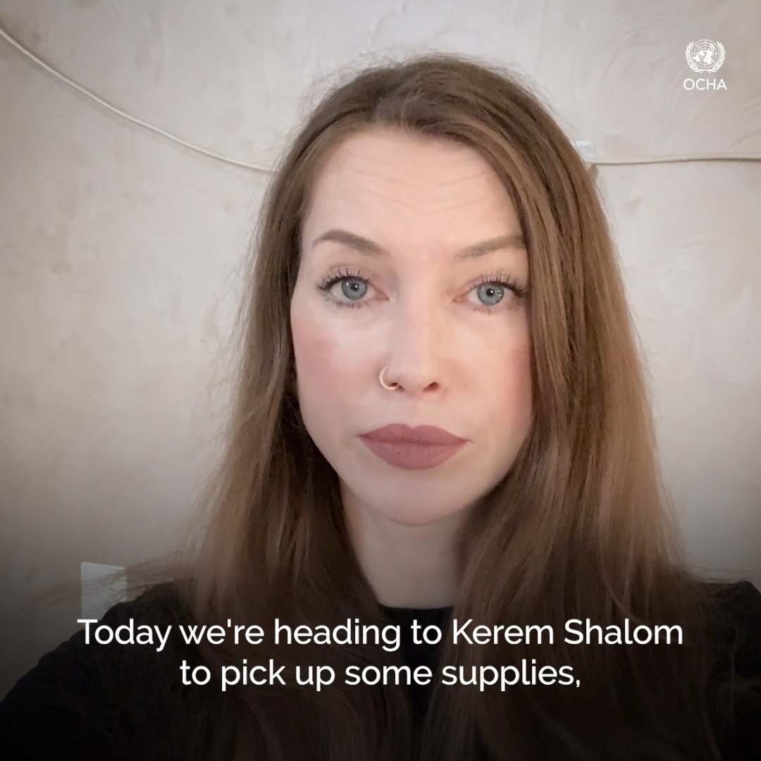 Humanitarian access is a clear obligation under international law. There is famine in Gaza. For humanity's sake, let us work. Daily obstacles and impediments imposed on our work in #Gaza are not a myth, see for yourself: