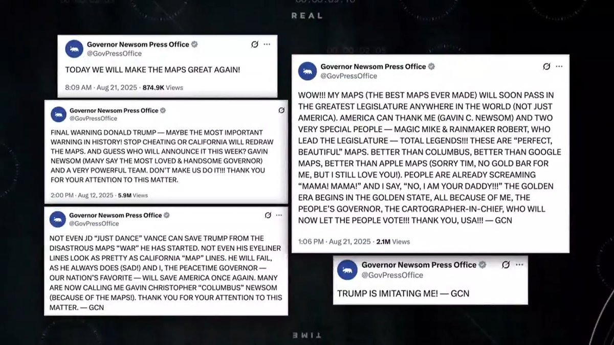 I think Gavin trolling Trump is very funny.