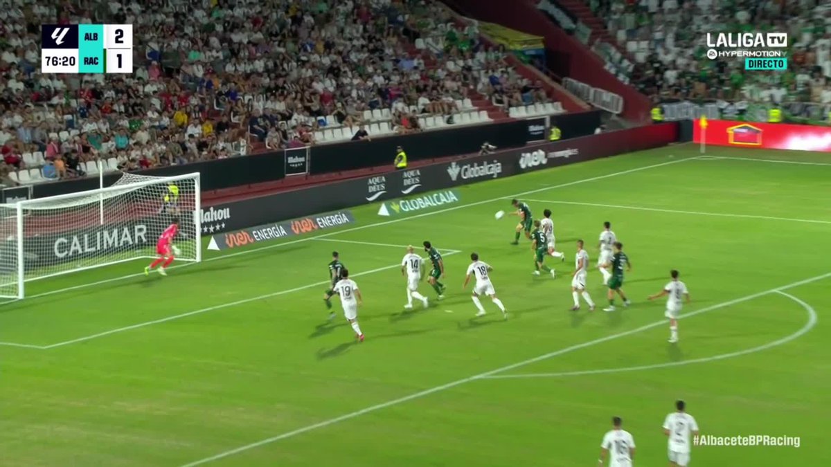 ASIER VILLALIBRE LLEGÓ PARA ESTO: PARA SER EL HOMBRE GOOOL 🦬⚽ El Racing de Santander, remontando el partido en Albacete para sumar 6/6 puntos 🔗 #LALIGAHYPERMOTION