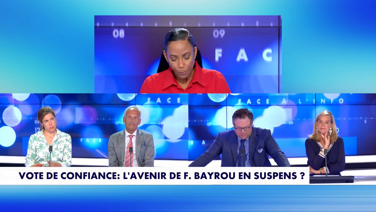 «Vote de confiance : l'avenir de François Bayrou en suspens» : l'édito de Mathieu Bock-Côté (Partie 1) dans #Facealinfo