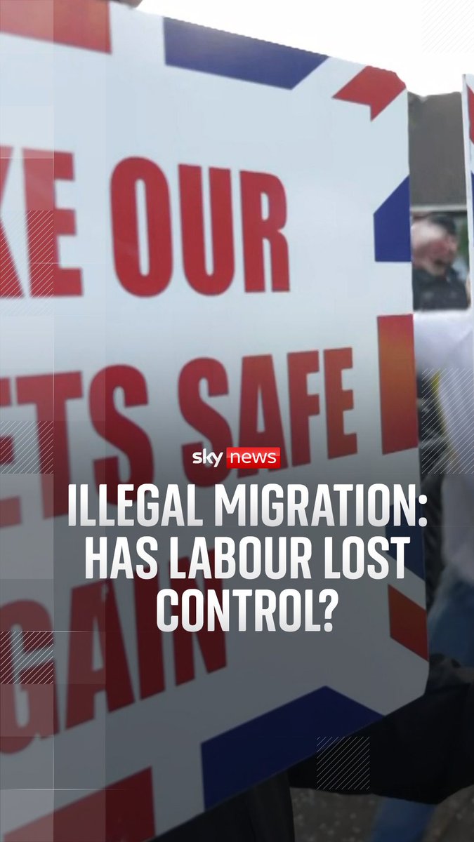 Is the government losing control over illegal migration? A poll suggested that voters believe the prime minister is failing to grip the problem of illegal migration, Sky's Liz Bates explains.