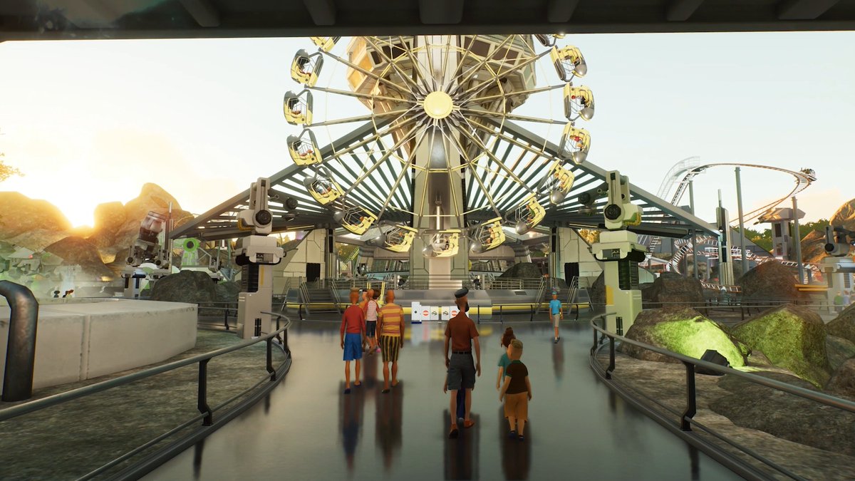 Create a fully themed park or combine them altogether 🤖