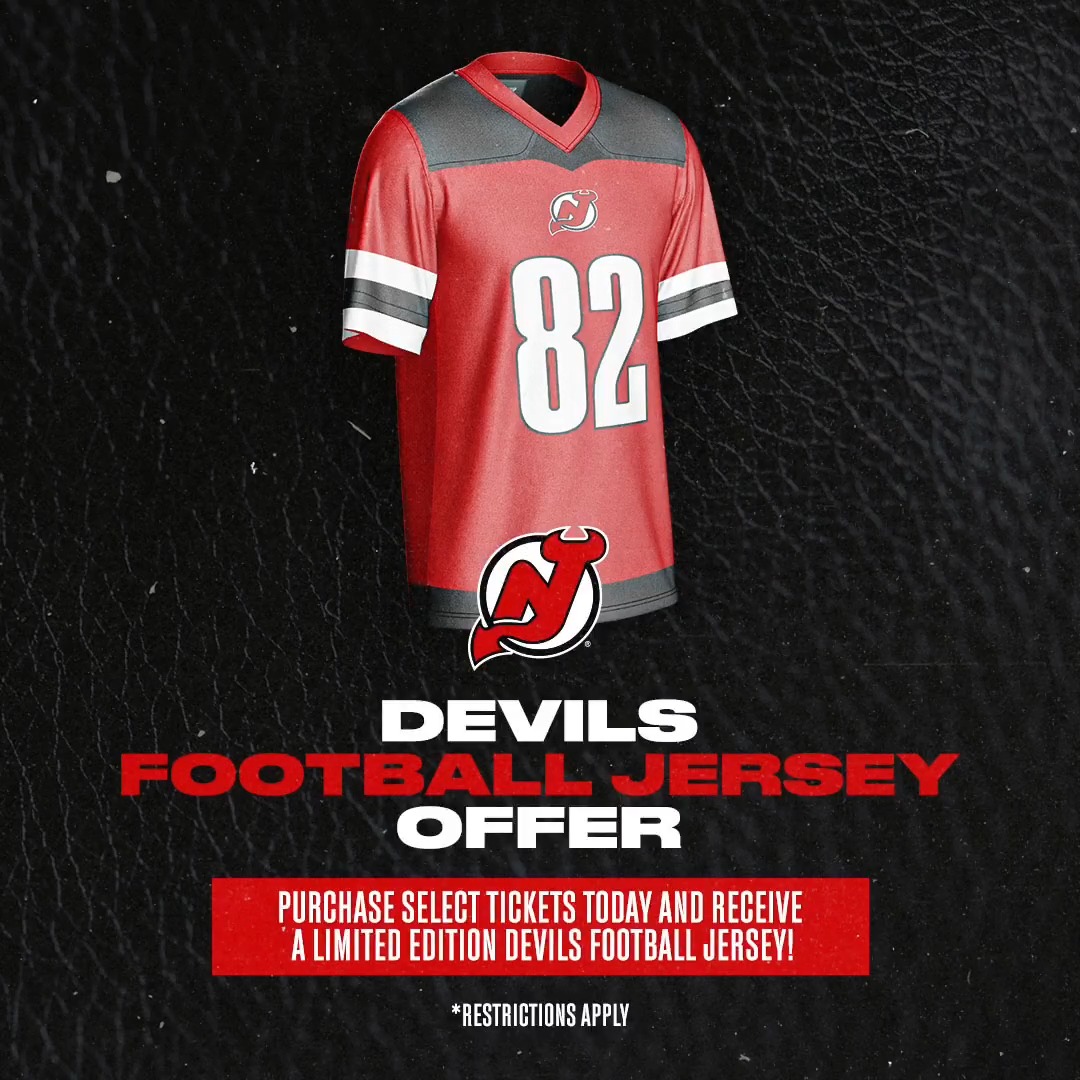 If you share this video of Jack and our Devils football jersey ticket offer, you increase your chances of securing the No 1. overall pick in your fantasy draft. Source: trust me, bro. 🎟️: